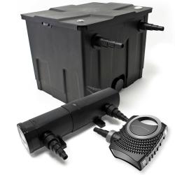 Kit de filtration bassin 12000 litres 80 watts pompe &eacute;co st&eacute;rilisateur uvc 18w 412 16_0000847