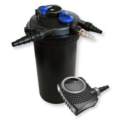 Kit de filtration bassin &agrave; pression 30000 litres st&eacute;rilisateur UVC 18 watts pompe 487 16_0000889