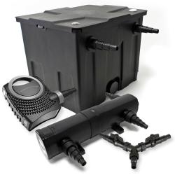 Kit de filtration de bassin 12000 litres 24 watts st&eacute;rilisateur pompe 70 watts 16_0000893