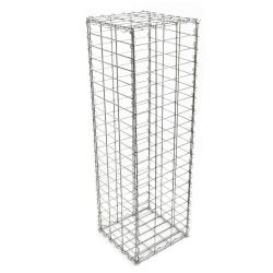 Gabion 100 x 50 x 30 cm mur en pierre paroi bordure de jardin espalier cl&ocirc;ture panier 16_0001274