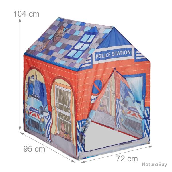 Tente de jeu pour enfants jeux jouets police 13_0002864