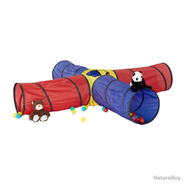 Tente de jeu tunnel jeux jouets set de 4 tubes 13_0002867