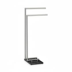 Porte-serviettes sur pied en pierre support salle de bain 84 cm 13_0002286