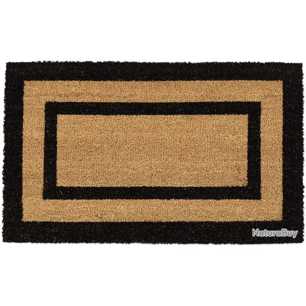 Paillasson tapis de sol porte d'entr�e essuie-pieds long fibres de coco tapis 13_0001876