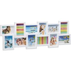 Cadre photo pour 12 photos blanc 13_0000594