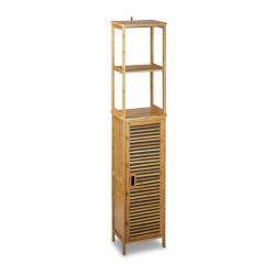Armoire de salle de bain bambou 5 &eacute;tages 170 cm 13_0000277