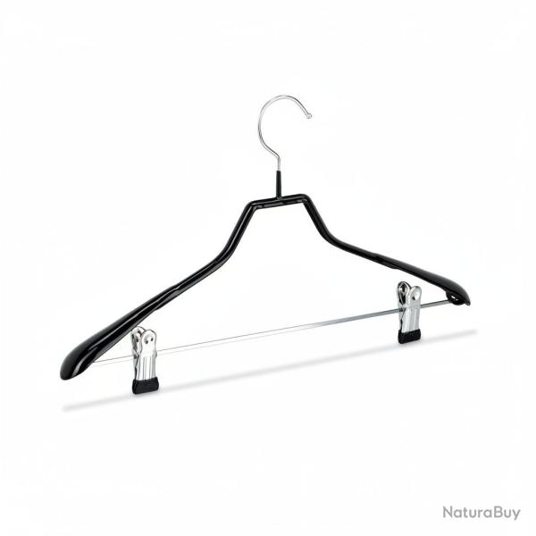 Lot de 10 cintres costumes antid�rapant noir 13_0000745