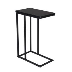 Table d'appoint 63,5 cm en m&eacute;tal et bois 19_0000363