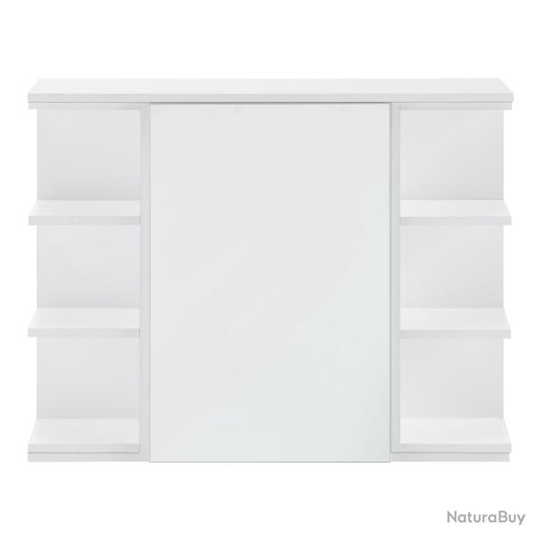 Placard mural design meuble de rangement � suspendre meuble de salle de bain porte avec miroir �tag