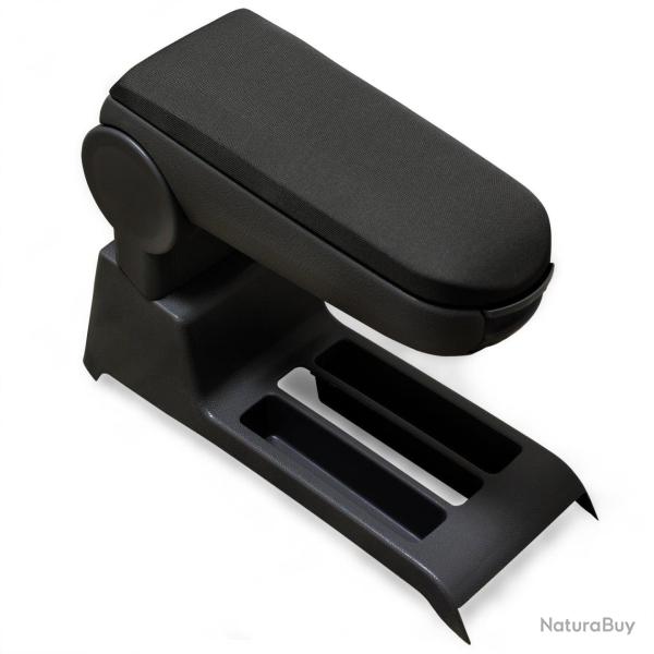 Accoudoir central pour Polo 9N / 9N2 / 9N3 - avec compartiment - rembourr� - textile - noir - type