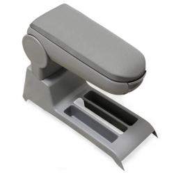 Accoudoir central pour Polo 9N / 9N2 / 9N4 avec compartiment rembourr&eacute; textile gris 03_0000630