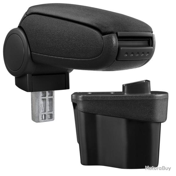 Accoudoir central pour Kia rio 3�me g�n�ration type ub avec compartiment rembourr� textile noir 03
