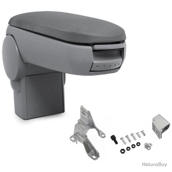 Accoudoir central pour Golf IV / Bora / New Beetle avec compartiment rembourr� textile gris 03_0000
