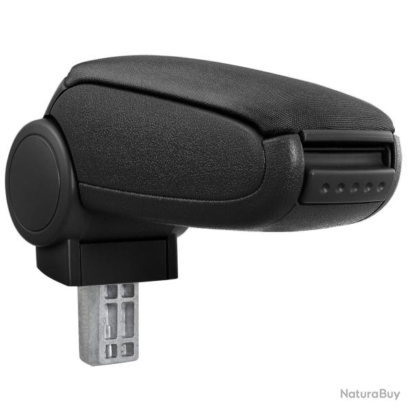 Accoudoir central pour Dacia Logan / Dacia Sandero avec compartiment rembourr� textile noir 03_0000