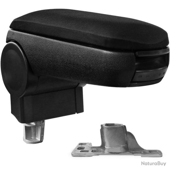 Accoudoir central pour AUDI A4 B5 avec compartiment rembourr� textile noir 03_0000375