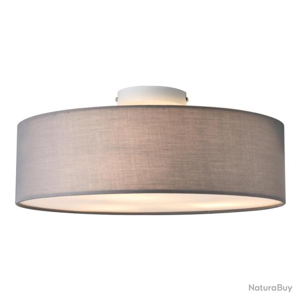 Plafonnier lampe de plafond styl�e moderne 3 douille e27 plastique textile organza diam�tre de 45 c