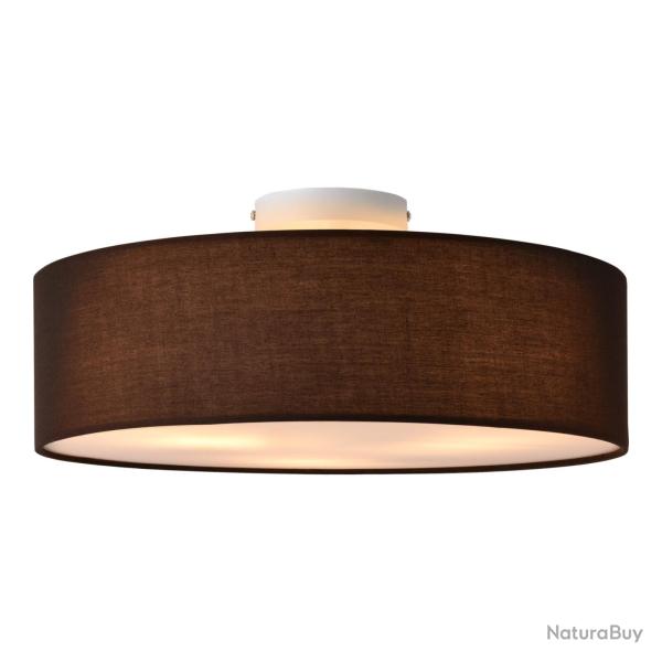 Plafonnier design lampe de plafond styl�e moderne 3 douille e27 plasitque textile organza diam�tre