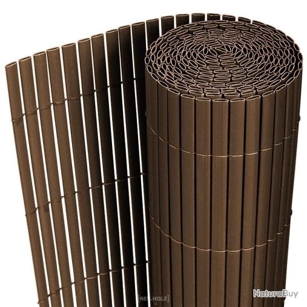 Cl�ture brise vue brise vent PVC 150 x 300 cm brun 03_0001463