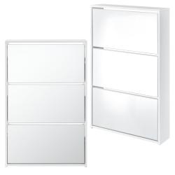 Meuble &agrave; chaussure rangement porte-chaussures pour 9 paires de chaussures 3 surfaces de stockages m
