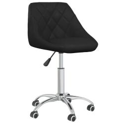 Chaise fauteuil si&egrave;ge de bureau informatique &eacute;tude pivotante similicuir noir 02_0024052