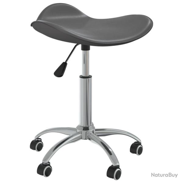 Chaise fauteuil si�ge de bureau informatique �tude similicuir gris 02_0024026