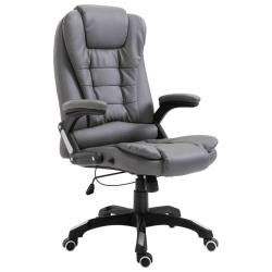 Chaise fauteuil si&egrave;ge de bureau informatique &eacute;tude anthracite similicuir anthracite 02_0023982