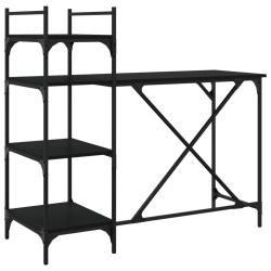 Bureau table poste de travail meuble d'ordinateur informatique &eacute;tude d'ordinateur avec &eacute;tag&egrave;res 120