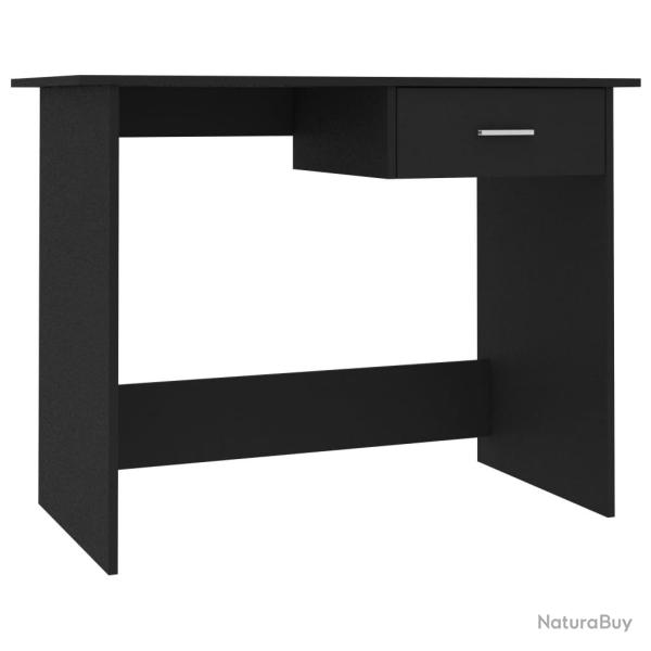 Bureau table poste de travail meuble d'ordinateur informatique �tude 100 x 50 x 76 cm bois d'ing�ni