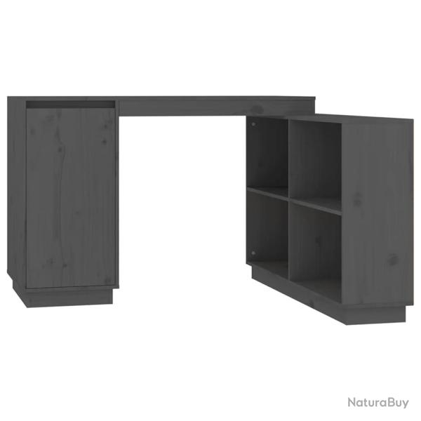 Bureau table poste de travail meuble d'ordinateur informatique �tude 110 x 50 x 75 cm bois massif d