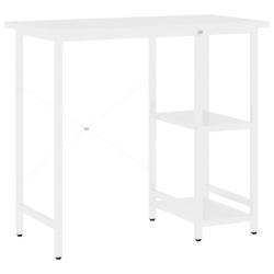 Bureau table poste de travail meuble d'ordinateur informatique &eacute;tude d'ordinateur 80 x 40 x 72 cm M