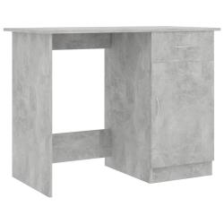 Bureau table poste de travail meuble d'ordinateur informatique &eacute;tude 100 x 50 x 76 cm bois d'ing&eacute;ni