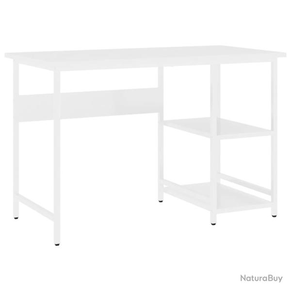Bureau table poste de travail meuble d'ordinateur informatique �tude d'ordinateur 105 x 55 x 72 cm
