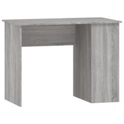 Bureau table poste de travail meuble d'ordinateur informatique &eacute;tude sonoma 100 x 55 x 75 cm bois d