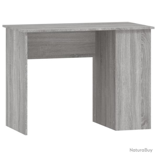 Bureau table poste de travail meuble d'ordinateur informatique �tude sonoma 100 x 55 x 75 cm bois d