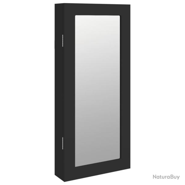 Armoire � bijoux meuble rangement organisateur chambre vestiaire salle de bain avec miroir murale 3