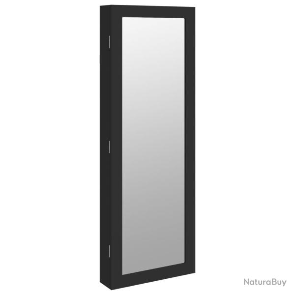 Armoire � bijoux meuble rangement organisateur chambre vestiaire salle de bain avec miroir murale 3