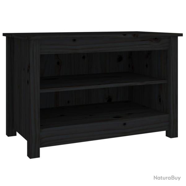Banc � chaussures bottes commode �tag�re meuble entr�e rangement 70 x 38 x 45,5 cm bois de pin mass