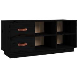 Banc &agrave; chaussures bottes commode &eacute;tag&egrave;re meuble entr&eacute;e rangement 100 x 34 x 45 cm bois de pin massi