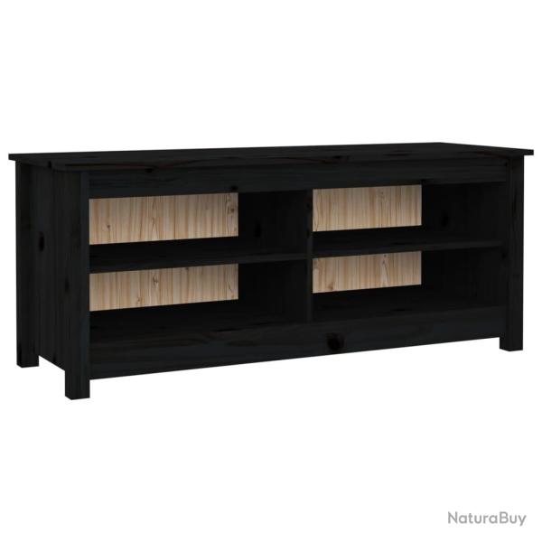 Banc � chaussures bottes commode �tag�re meuble entr�e rangement 110 x 38 x 45,5 cm bois de pin mas