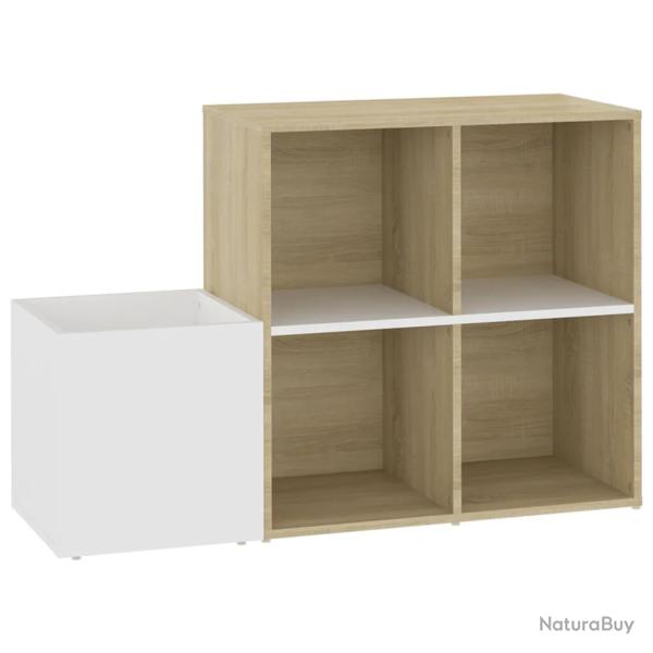 Armoire � chaussures range chaussures rangement meuble entr�e couloir salon entr�e sonoma bois ing�