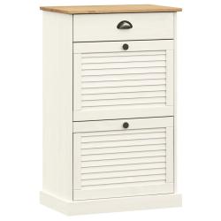 Armoire &agrave; chaussures range chaussures rangement meuble entr&eacute;e couloir salon 60 x 35 x 96 cm bois ma