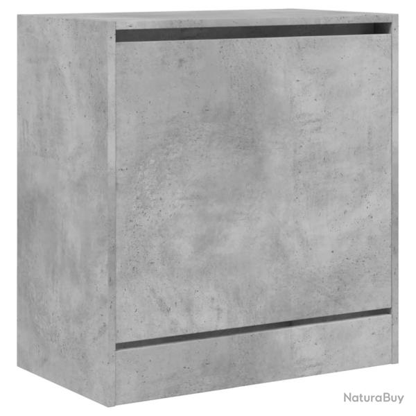 Armoire � chaussures range chaussures rangement meuble entr�e couloir salon 60 x 34 x 63,5 cm bois