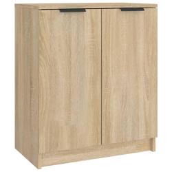 Armoire &agrave; chaussures range chaussures rangement meuble entr&eacute;e couloir salon sonoma 59 x 35 x 70 cm