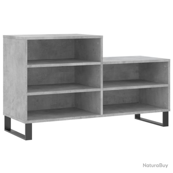 Armoire � chaussures range chaussures rangement meuble entr�e couloir salon 102 x 36 x 60 cm bois d