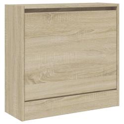 Armoire &agrave; chaussures range chaussures rangement meuble entr&eacute;e couloir salon sonoma 60 x 21 x 57 cm