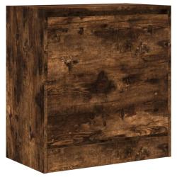 Armoire &agrave; chaussures range chaussures rangement meuble entr&eacute;e couloir salon 60 x 34 x 63,5 cm bois