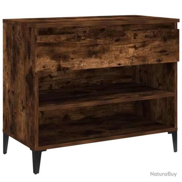 Armoire � chaussures range chaussures rangement meuble entr�e couloir salon 70 x 36 x 60 cm bois d'