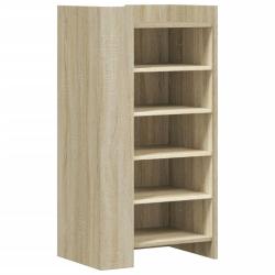 Armoire &agrave; chaussures range chaussures rangement meuble entr&eacute;e couloir salon sonoma 52 x 37,5 x 100