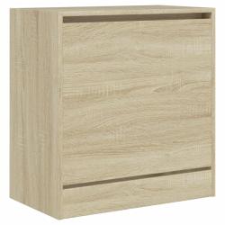 Armoire &agrave; chaussures range chaussures rangement meuble entr&eacute;e couloir salon sonoma 60 x 34 x 63,5 c