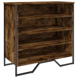 Armoire &agrave; chaussures range chaussures rangement meuble entr&eacute;e couloir salon 80 x 38 x 78 cm bois d'